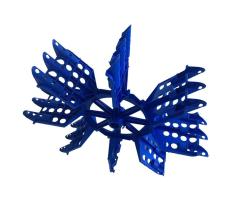 CÁNH QUẠT 3 ỐNG TRÚC MÀU DƯƠNG